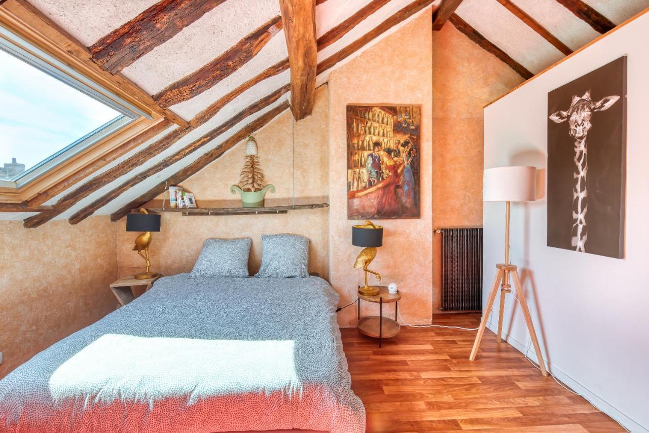 Sous Les Toits Vue Loire Daire Bouchemaine Dış mekan fotoğraf